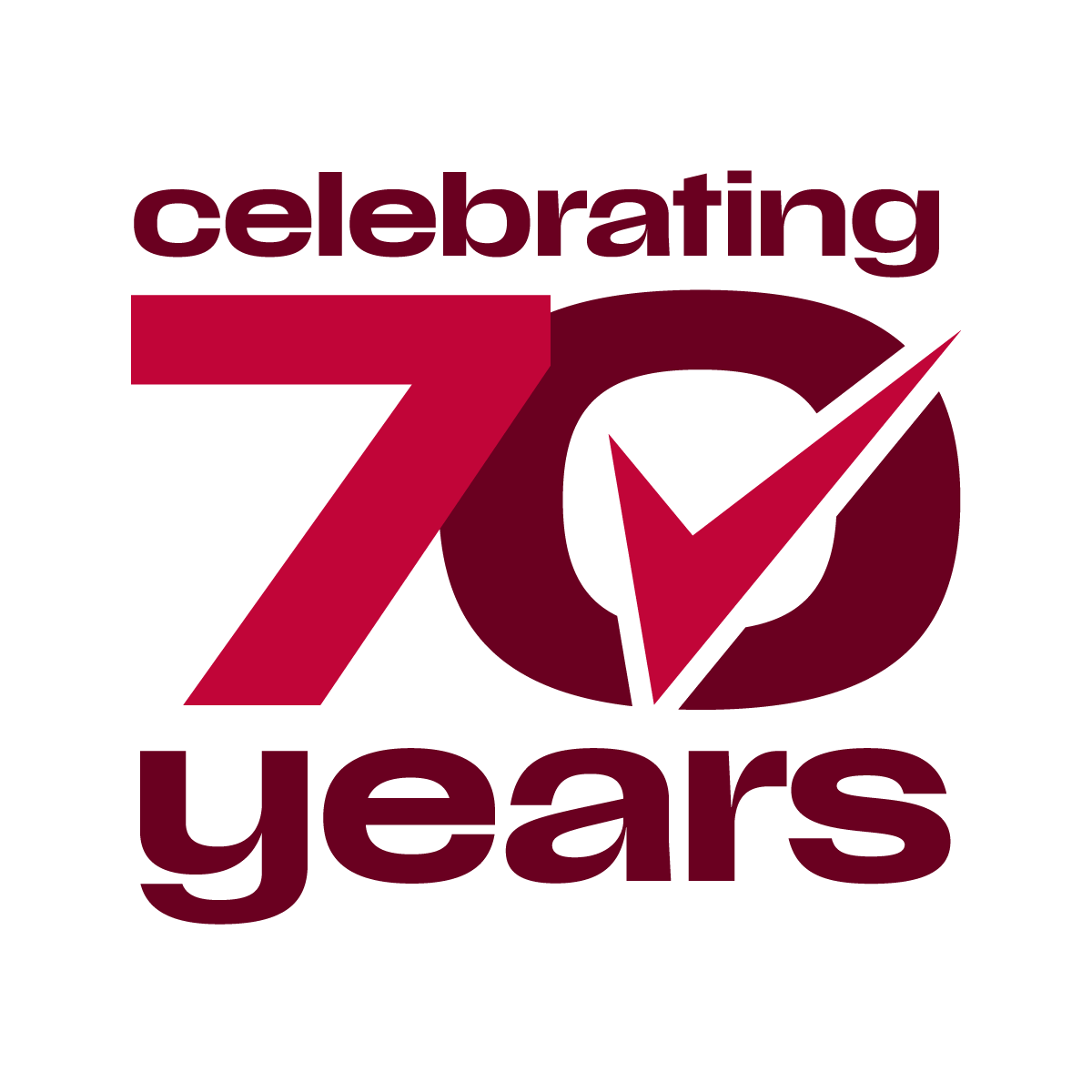 Celebrating 70 Years Celebrating 70 Years